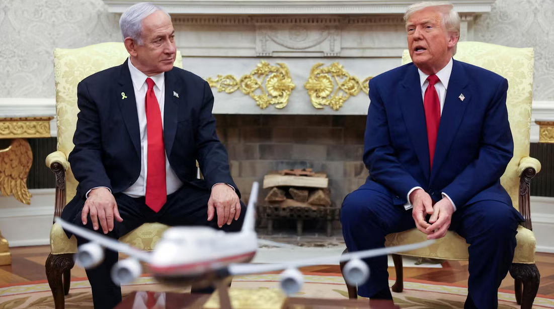 No momento, você está visualizando Trump e Netanyahu se reúnem na Casa Branca