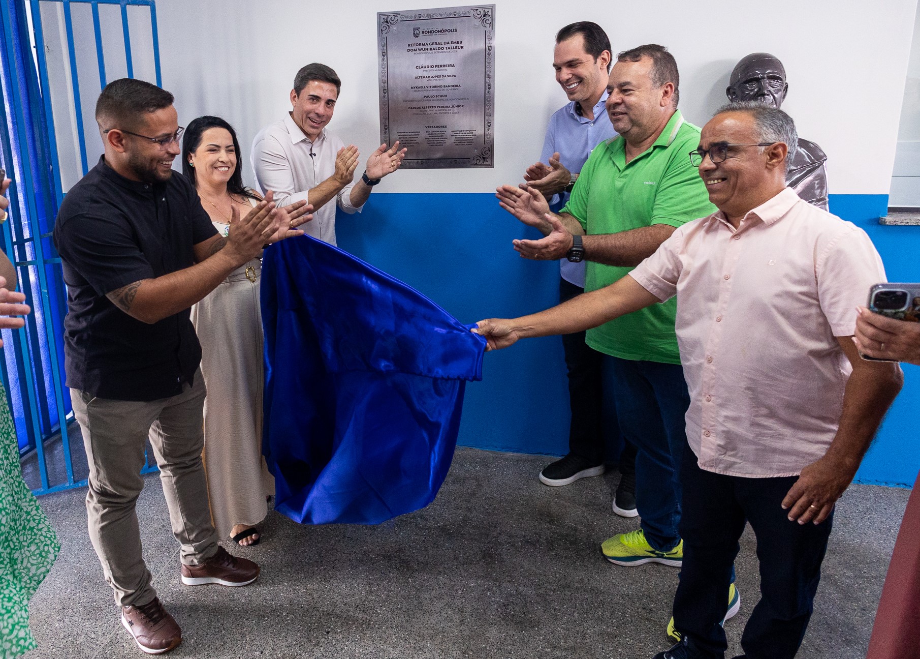 No momento, você está visualizando Prefeitura de Rondonópolis conclui obra e reinaugura escola Dom Wunibaldo