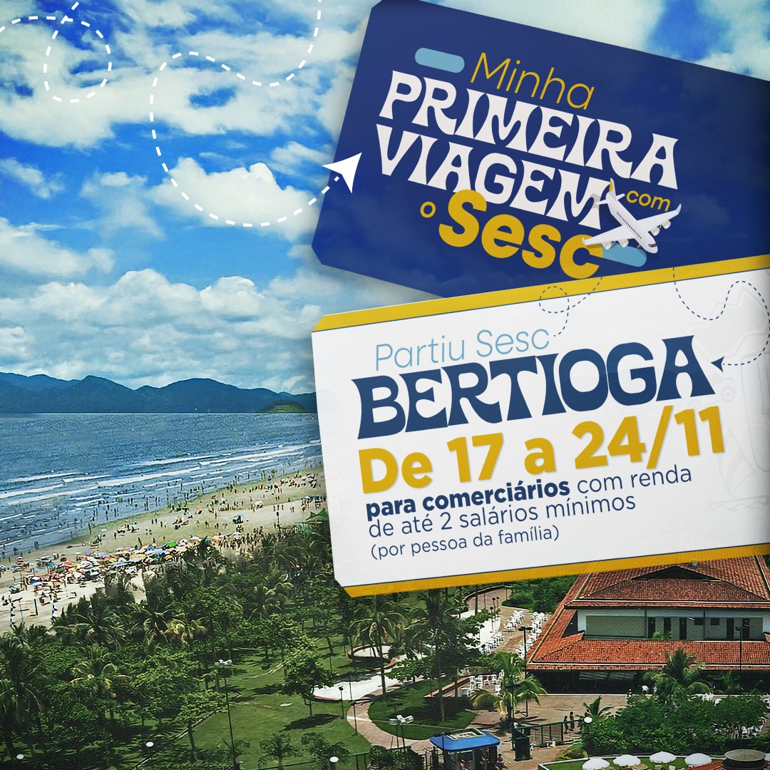 No momento, você está visualizando Sesc-MT abre inscrições para viagem gratuita a Bertioga (SP) pelo Programa de Comprometimento e Gratuidade
