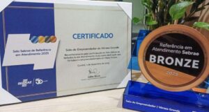 Leia mais sobre o artigo CAE de Várzea Grande conquista de forma inédita Selo Sebrae Bronze 2025