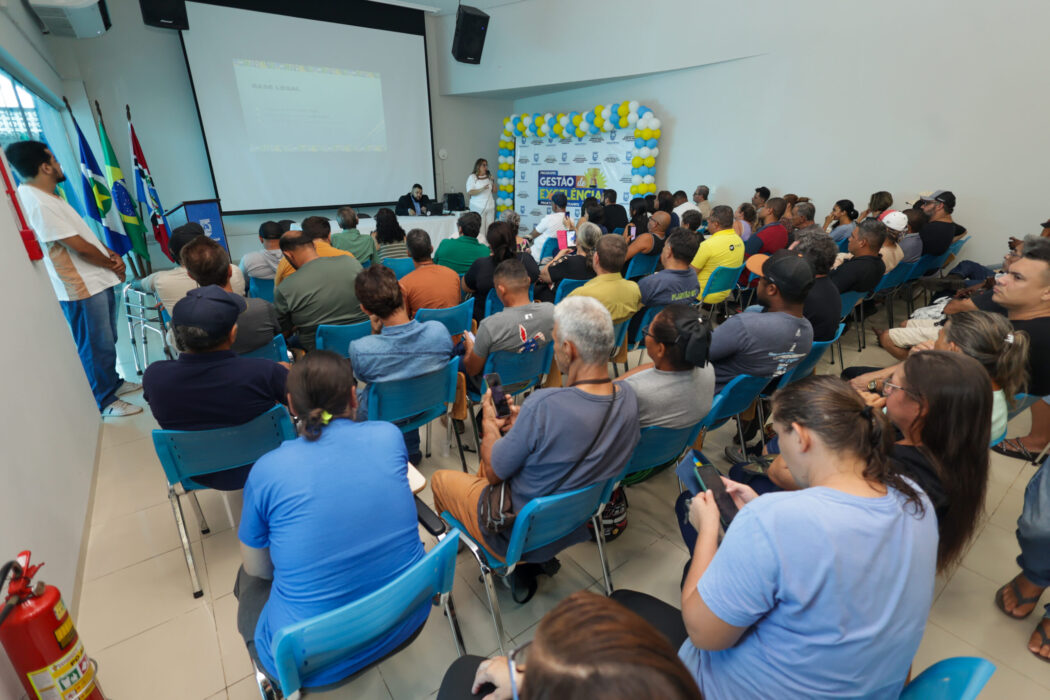 No momento, você está visualizando Rondonópolis reúne ambulantes para orientações e auxílio sobre regulamentação