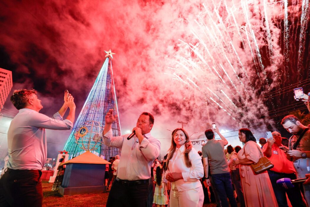 No momento, você está visualizando Rondonópolis ganha árvore de Natal gigante em led na Avenida Lions