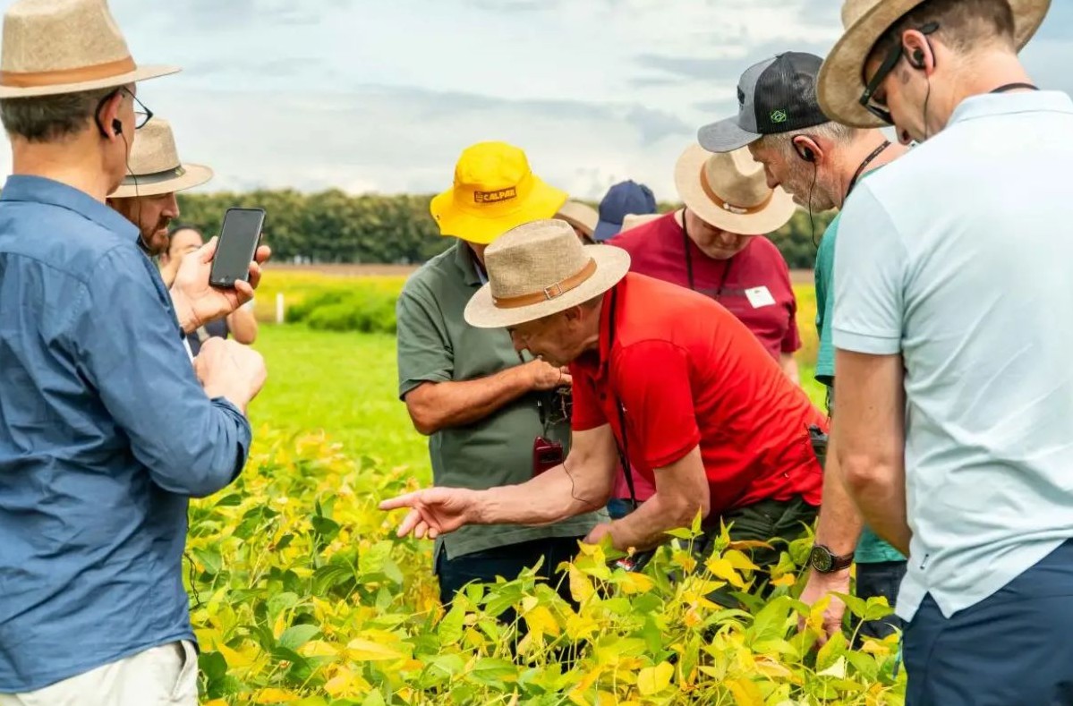 No momento, você está visualizando Agricultores da Alemanha conhecem pesquisas de soja em MT