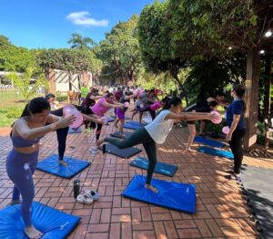 Leia mais sobre o artigo Sesc Arsenal oferece aulta especial de Pilates no Jardim neste sábado (21)