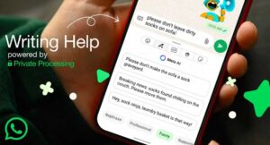 Leia mais sobre o artigo WhatsApp vai usar IA para te ajudar a responder mensagens