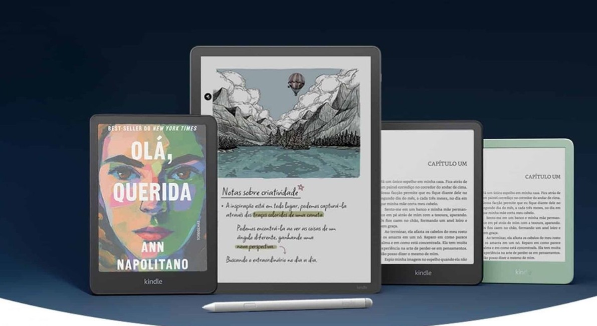 No momento, você está visualizando Amazon lança Kindle Scribe no Brasil, para leitura e escrita; veja preços