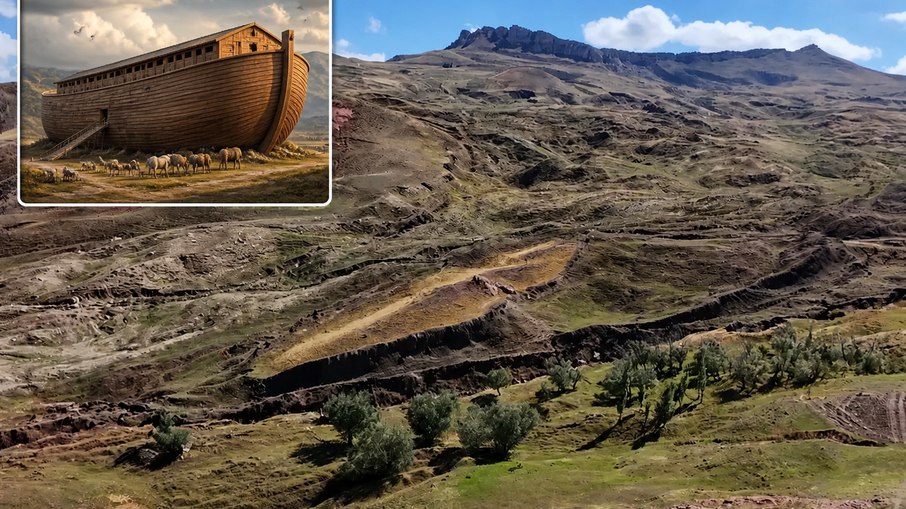 No momento, você está visualizando Mapa esquecido por 439 anos pode revelar onde está a Arca de Noé