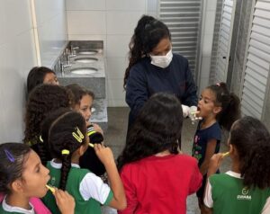 Leia mais sobre o artigo Cuiabá lança projeto “Beabá do Sorriso” para fortalecer a saúde bucal de estudantes
