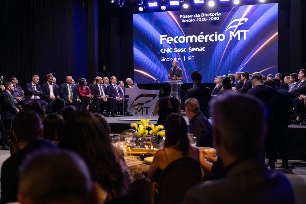 No momento, você está visualizando Prefeito Abilio participa da posse da nova diretoria da Fecomércio-MT