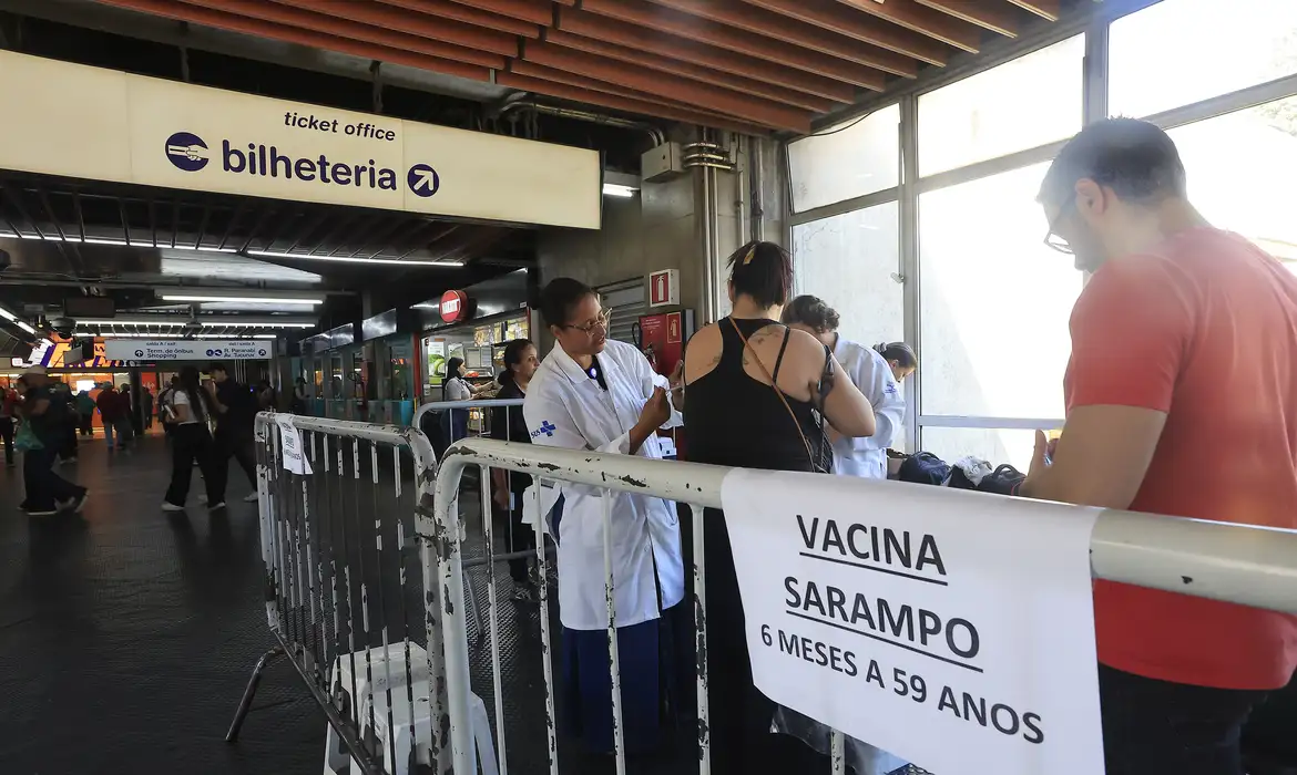 No momento, você está visualizando Ministério da Saúde reforça chamamento para vacina contra o sarampo