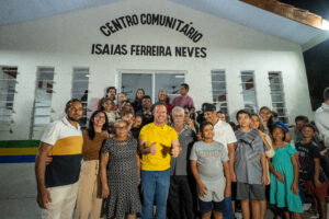 Leia mais sobre o artigo Prefeitura inaugura o Centro Comunitário “Isaías Ferreira Neves”, no Jd. Kênia