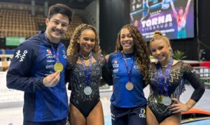 Leia mais sobre o artigo Brasil fecha Copa do Mundo de ginástica com mais cinco medalhas