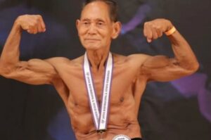 Leia mais sobre o artigo Aos 90, japonês vence campeonato de fisiculturismo e mira novos recordes