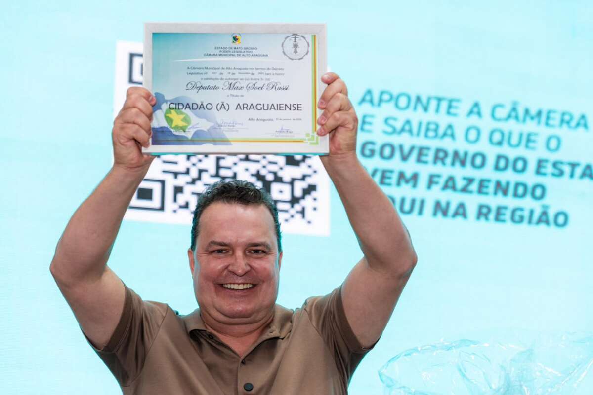 No momento, você está visualizando Max Russi destaca conquistas nos 88 anos de Alto Araguaia