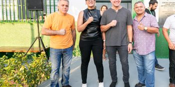 Abilio revitaliza Centro Comunitário e anuncia novo posto de saúde