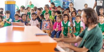 Espetáculo do Piano Gente atenderá 19 escolas de Cuiabá