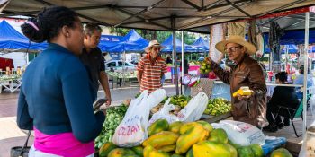 Feira da Agricultura Familiar acontece na Praça Alencastro