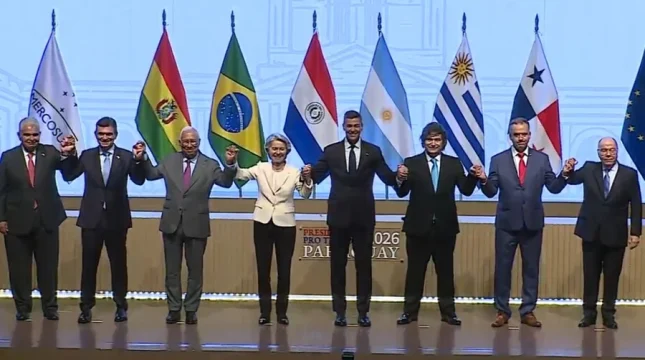 Líderes do Mercosul e da UE assinam acordo e multilateralismo