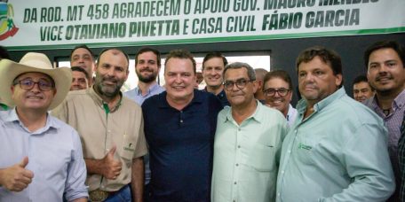 Max Russi celebra articulação MT-458 e avanços em Pedra Preta