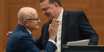 Max Russi empossa Pivetta em despedida de Mauro Mendes