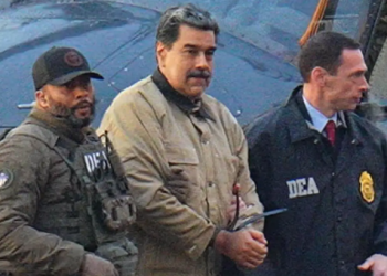 Nicolás Maduro chega ao tribunal federal de Nova York