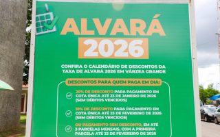 Prazo para pagar Alvará com 20% de desconto encerra sexta (23)