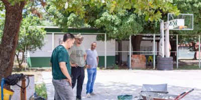 Prefeitura de Cuiabá revitaliza quadras no Espaço Silva Freire