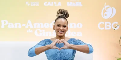 Rebeca Andrade conquista ouro no Pan de ginástica artística