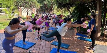 Sesc Arsenal oferece aula de Pilates no Jardim neste sábado (21)