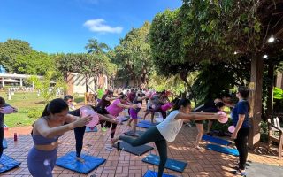 Sesc Arsenal promove aula de Pilates ao ar livre neste sábado (18)