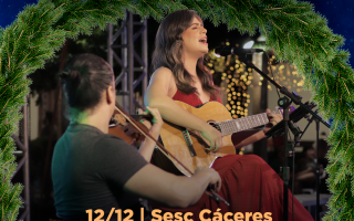 Sesc Cáceres traz Wanessa Dias e “A Usina do Papai Noel”