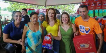 Várzea Grande participa de entregas das cestas de Natal